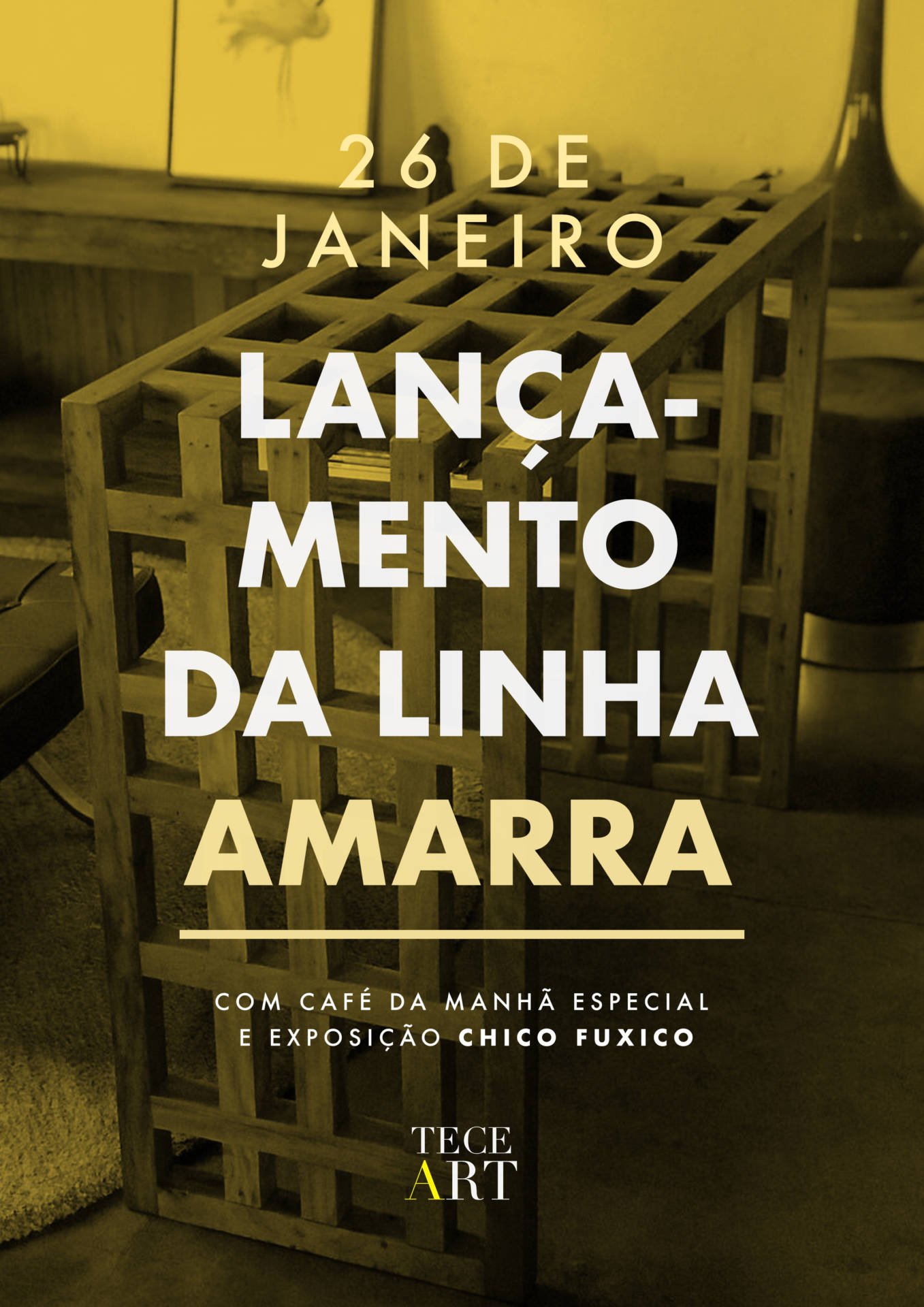 TECEART lança nova linha de móveis Amarra